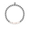 Enthousiaste | Argent | Crème Turquoise | Bracelet d'expression de pierres précieuses